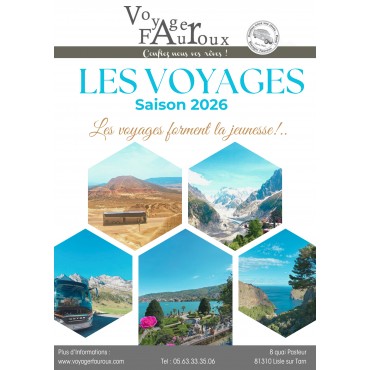 Calendrier des voyages 2026