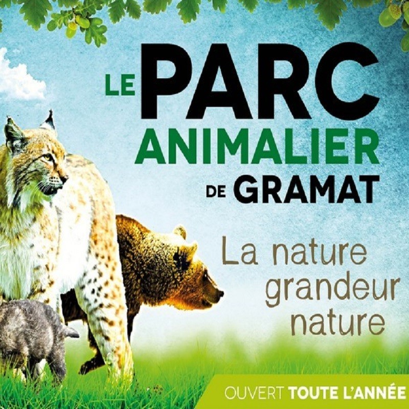 LE PARC ET SES ANIMAUX - PARC ANIMALIER DE GRAMAT - GRAMAT - FRANCE