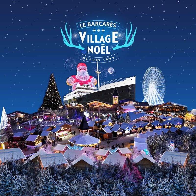 Journée Village de Noel de Barcarès et Aquarium
